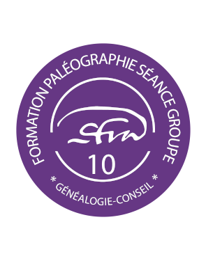 Logo Généalogie-Conseil - Formation Paléographie 10 séances groupe