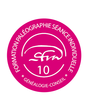 Logo Généalogie-Conseil - Formation Paléographie 10 séances individuelles