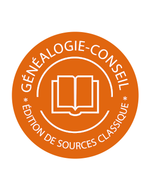 Logo Généalogie-Conseil - Édition de sources Classique