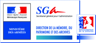 Logo Direction de la mémoire, du patrimoine et des archives