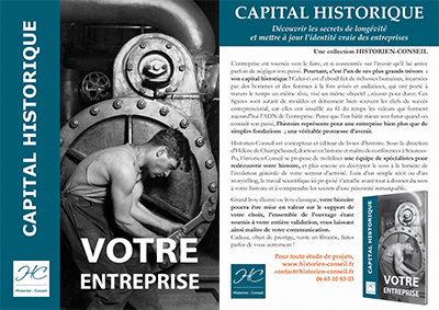 Flyer - Capital historique - Votre entreprise