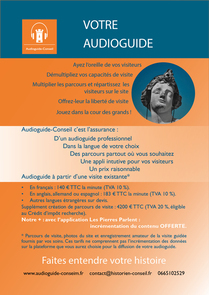 Flyer Votre audioguide