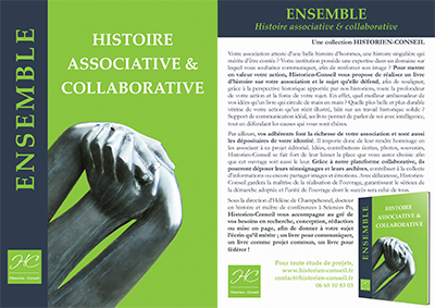 Flyer - Ensemble - Histoire associative et collaborative