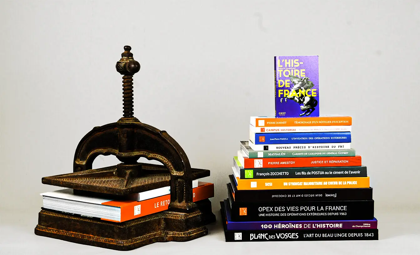 Edition de livres d'histoire